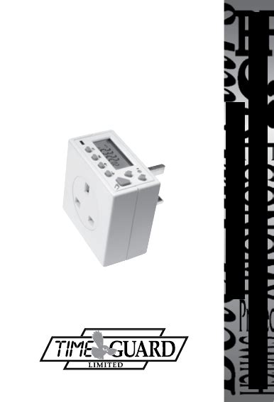 time guard timer instructions|TIMEGUARD TG77 INSTALLATION & OPERATING INSTRUCTIONS MAN.